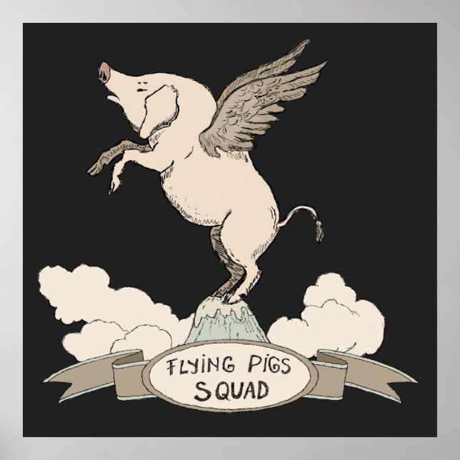 Flying Pigs Squad Poster (Front)