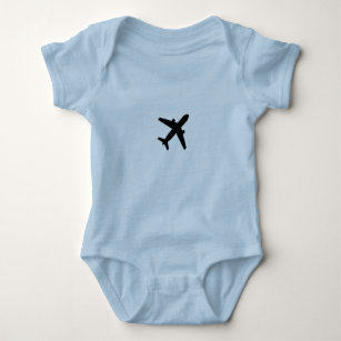 flying plane baby bodysuit