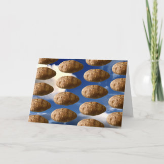 Flying Potatoes Space Potato Card