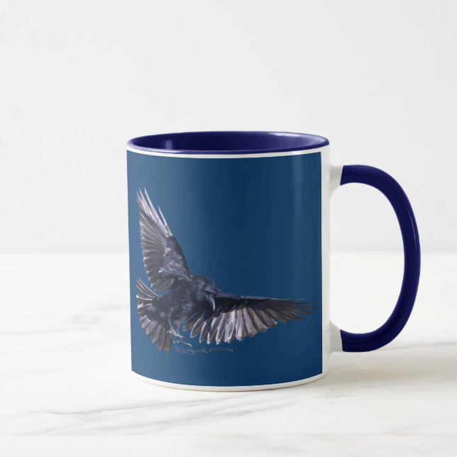 Flying Raven Mug (Right)