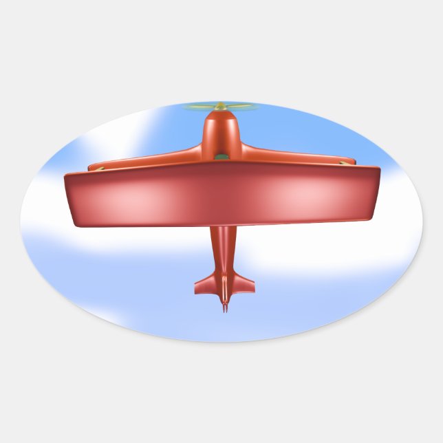 Flying Red Uproar Sticker (Front)