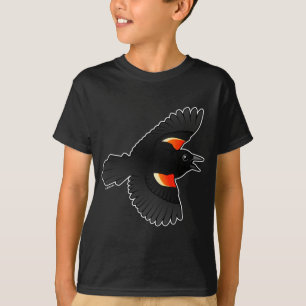 Flying Red-winged Blackbird T-Shirt