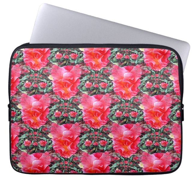 Flying Roses....... Laptop Sleeve (Front)