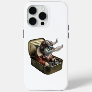 Flying Sardine Pilot Quirky Fish Case
