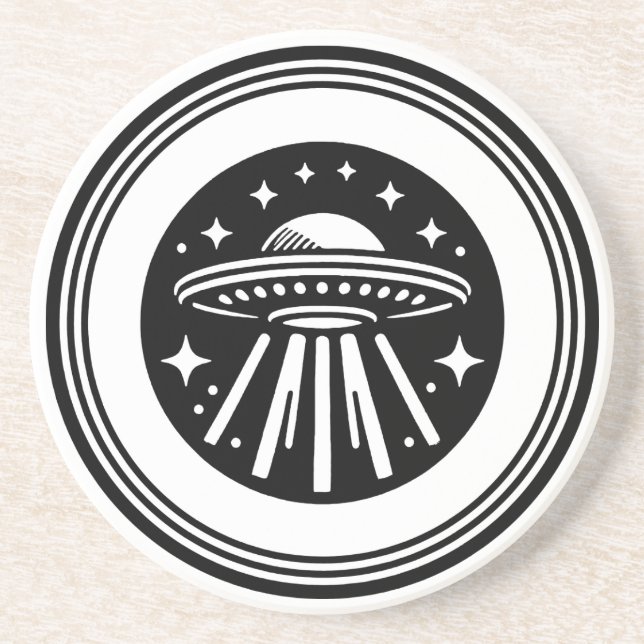 Flying Saucer Coaster (Front)