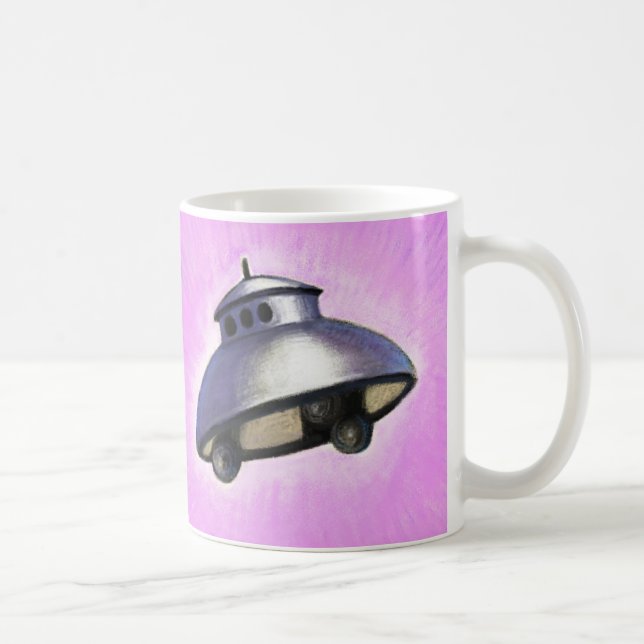 Flying Saucer Coffee Mug (Right)