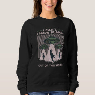Flying Saucer For An Ufo Hunter Sweatshirt