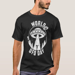 Flying Saucer World Ufo Day Alien Alien Costume T-Shirt
