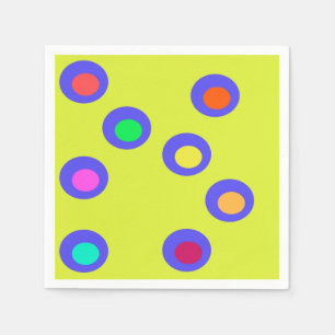 Flying saucers napkin