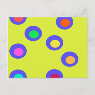 Flying saucers postcard