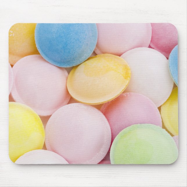 flying-saucers sweet background mouse mat (Front)