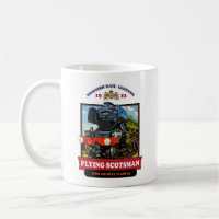 Flying Scotsman 4472 Steam Locomotive Retro Poster