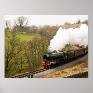 Flying Scotsman at Goathland Poster