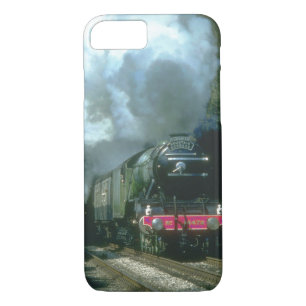Flying Scotsman caught between_Steam Trains iPhone 8/7 Case