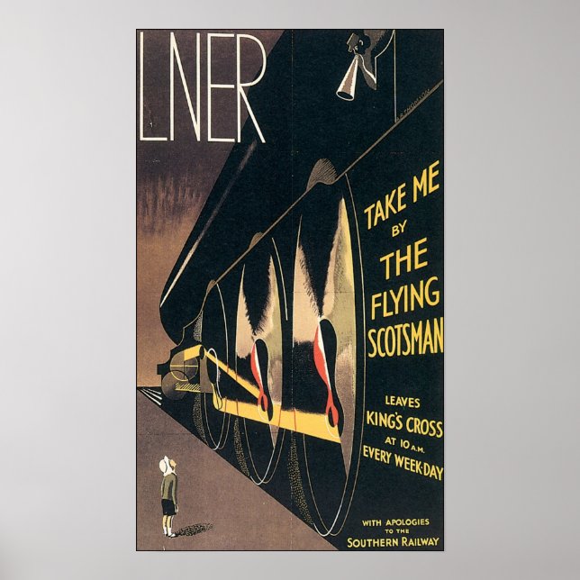 Flying Scotsman Liner Poster (Front)