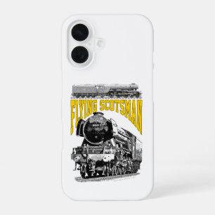 Flying Scotsman Steam Locomotive. 1923 LNER Train iPhone 16 Case