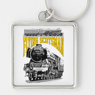 Flying Scotsman Steam Locomotive. 1923 LNER Train Key Ring