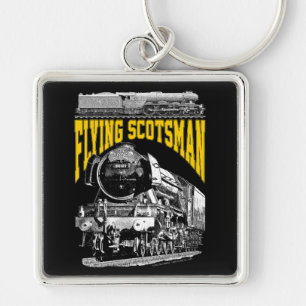 Flying Scotsman Steam Locomotive. 1923 LNER Train Key Ring