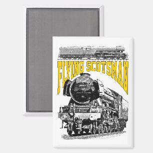 Flying Scotsman Steam Locomotive. 1923 LNER Train Magnet