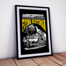 Flying Scotsman Steam Locomotive. 1923 LNER Train