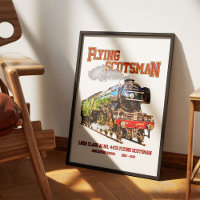 Flying Scotsman Steam Train English Locomotive