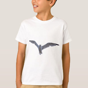 Flying Sea Gull Wildlife Photo for Birdlovers T-Shirt