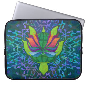 Flying Sea Turtle Laptop Sleeve