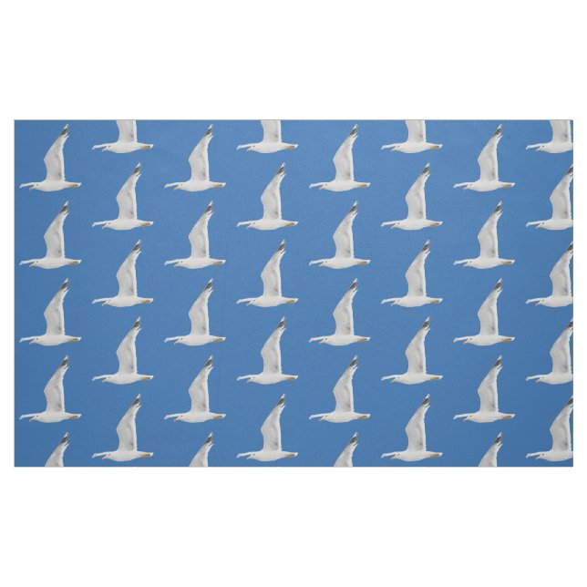 Flying seagull fabric (Fat Quarter)