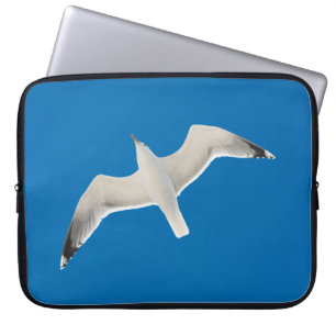 Flying seagull laptop sleeve