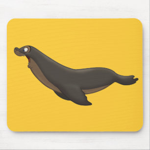 Flying Seal Mousepad