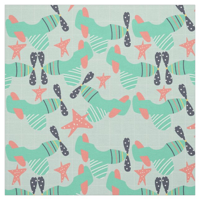 Flying Solo Aeroplanes Fabric (Swatch)