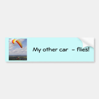 Flying Solo Bumper Sticker