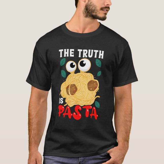Flying Spaghetti Monster Fsm Pastafarian The Truth T-Shirt (Front)