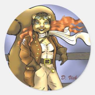 Flying Squirrel Sticker