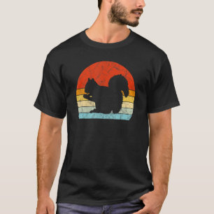 Flying Squirrel Vintage Sunset Retro Cute Women's T-Shirt