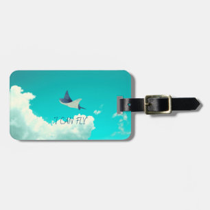 Flying Stingray Luggage Tag