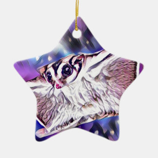 Flying Sugar Glider Ceramic Tree Decoration