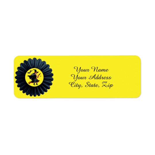 Flying Through the Moonlight Return Address Label