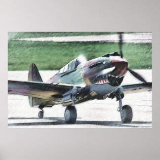 Flying Tiger - AVG Poster