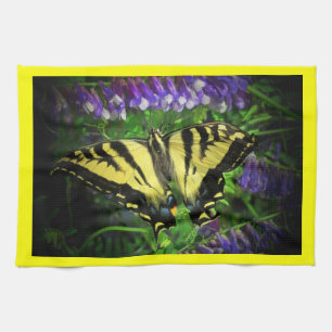 Flying Tiger Butterfly Tea Towel