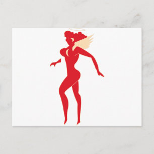 Flying Tigers - Hell's Angel Postcard