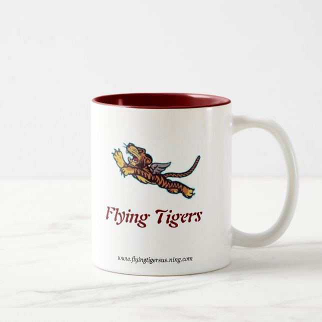 Flying Tigers Pilot Mug - Left Handed (Right)