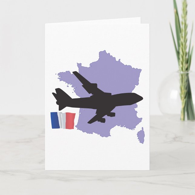Flying To France Card (Creator Uploaded)