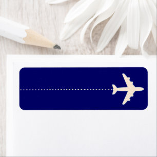flying to return address label