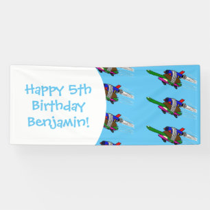 Flying tortoise banner