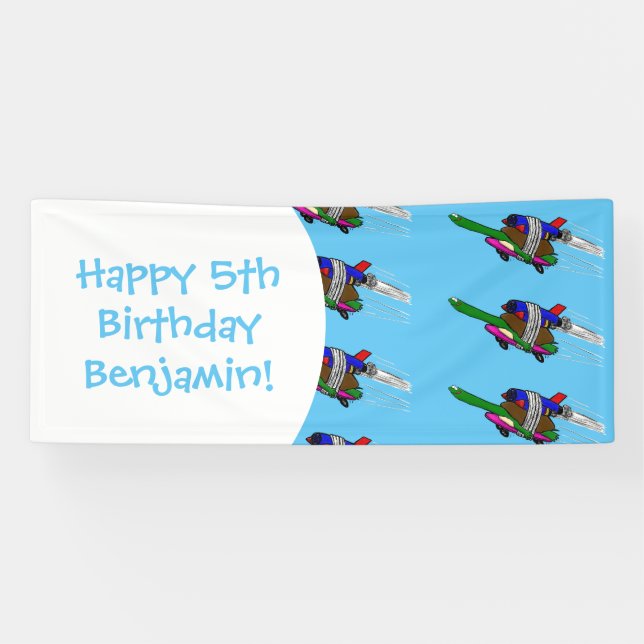 Flying tortoise banner (Horizontal)