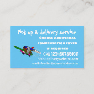 Flying tortoise business card