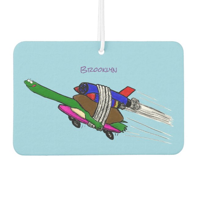 Flying tortoise car air freshener (Front)