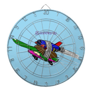Flying tortoise dartboard