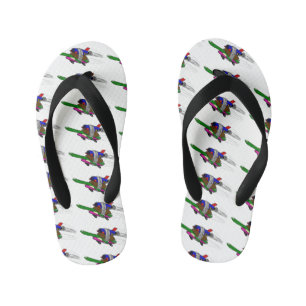 Flying tortoise kid's thongs